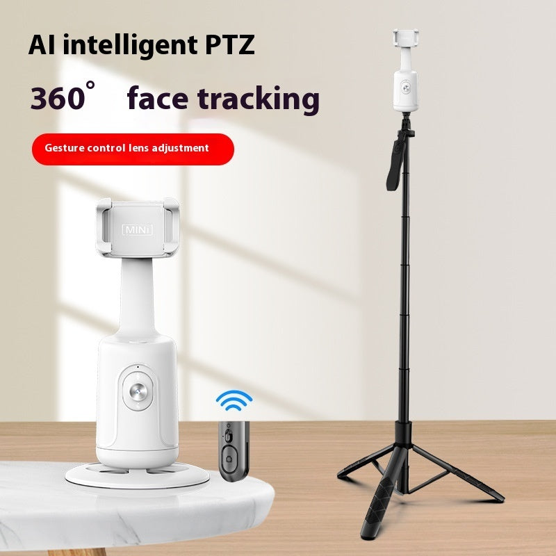 360° Auto Face Tracking AI Gimbal | Smart Phone Stabilizer for Vlogs, Live Streaming & TikTok | UN World Store