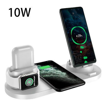 6-in-1 Fast Wireless Charging Dock | Multi-Device Charger for iPhone, Apple Watch & More | UN World Store